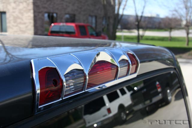 Putco Chrome 3rd Brake Light Cover 02-08 Dodge Ram - Click Image to Close